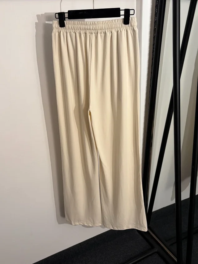 Unbranded Matching Sets Long-sleeve crew-neck top and drawstring wide-leg trousers product detail image 6