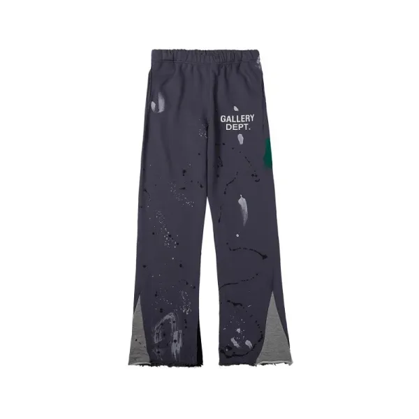Gallery Dept Paint-Splatter Orange Sweatpants - 19