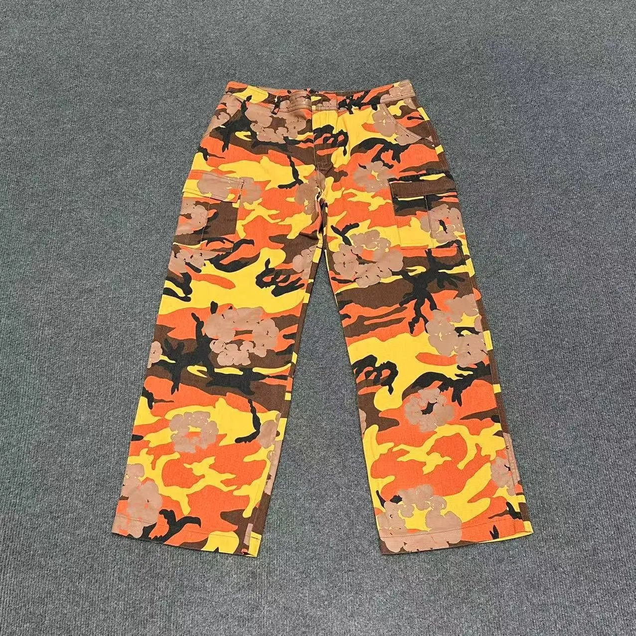Unbranded Trousers Camouflage Cargo image 2