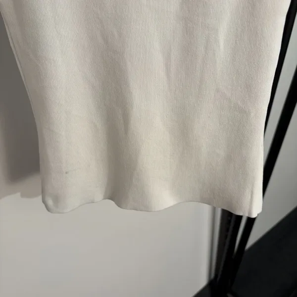 Louis Vuitton Bow-Shoulder Knit Top Black - 9