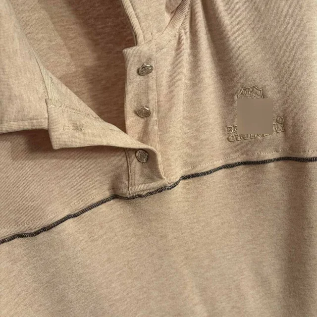 Unbranded Matching Sets Knitted polo top and drawstring wide-leg trousers set product detail image 7