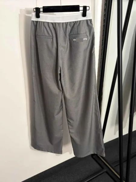 Alexander Wang Wa.n Logo Black Relaxed Fit Pants - 5