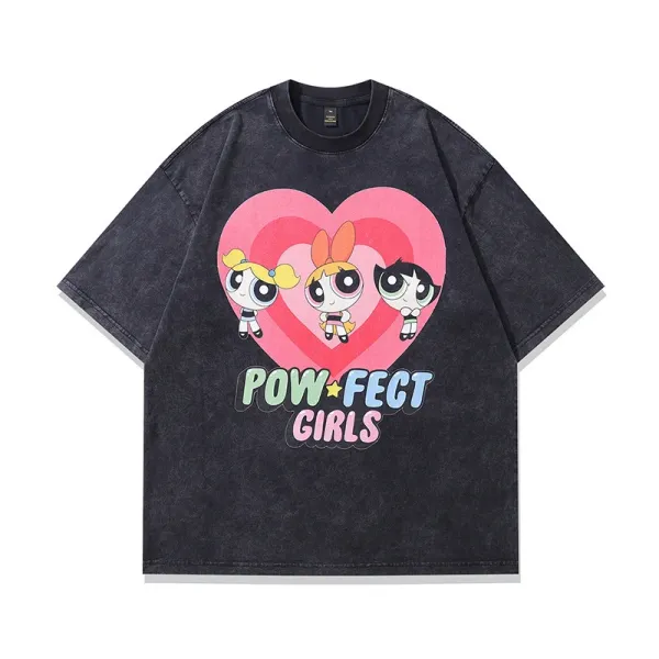 Design Akira x Unknown Brand Oversized Graphic Print Black T-Shirt T-Shirts - 6