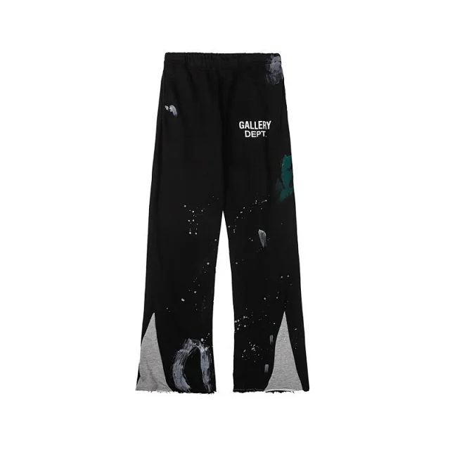 Gallery Dept. Trousers Paint-Splatter Split-Hem Sweatpants product detail image 16