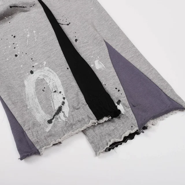 Gallery Dept. Trousers Paint-Splatter Split-Hem Sweatpants product detail image 35