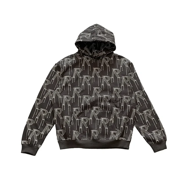 Represent Hoodies & Sweatshirts All-Over R Logo Print Pullover Hoodie product detail image 7