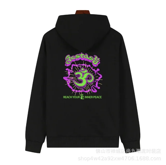 Hellstar Hoodies & Sweatshirts Graphic Print Pullover Hoodie product detail image 10