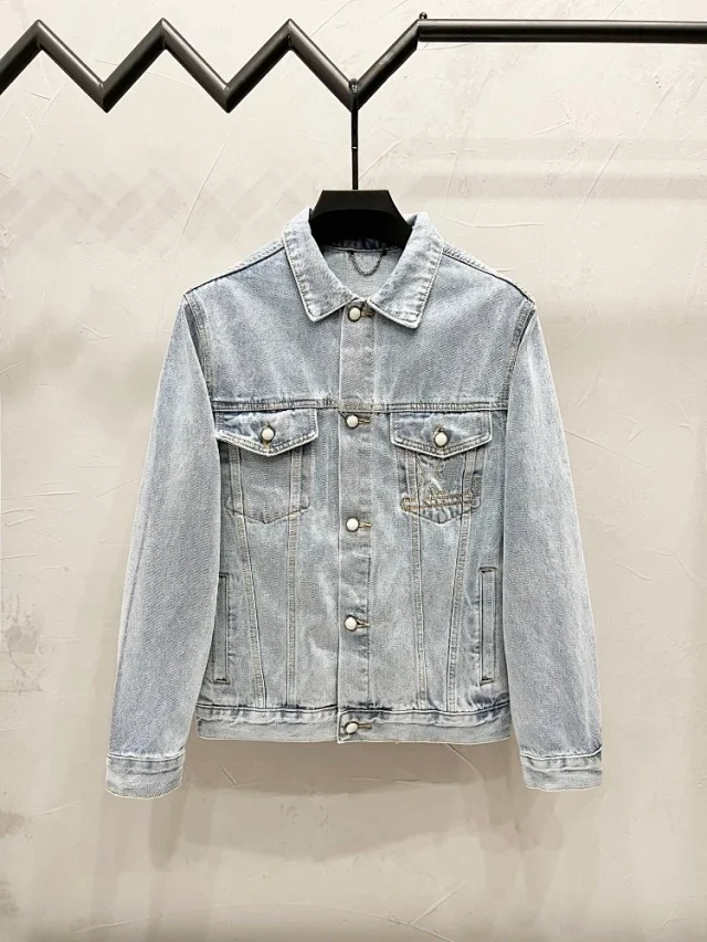 Louis Vuitton Jackets Monogram Denim Jacket product detail image 12