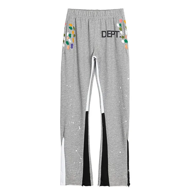 Gallery Dept. Trousers Paint-Splatter Split-Hem Sweatpants product detail image 28