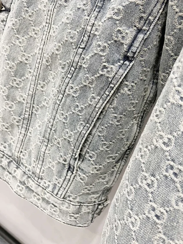 Louis Vuitton Jackets Monogram Denim Jacket product detail image 7