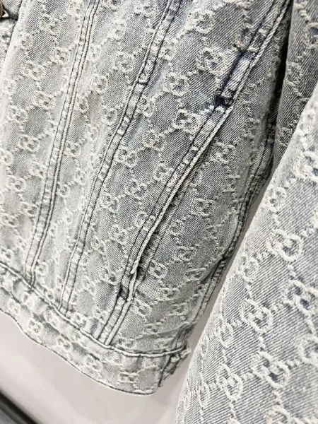 Design Utility Shirt Beige Embroidered Patch Shirt Tops Shirt - 8
