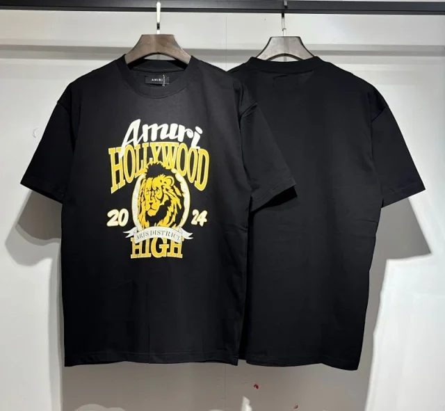 AMIRI T-Shirts Graphic Logo Short-Sleeve T-Shirt product detail image 37