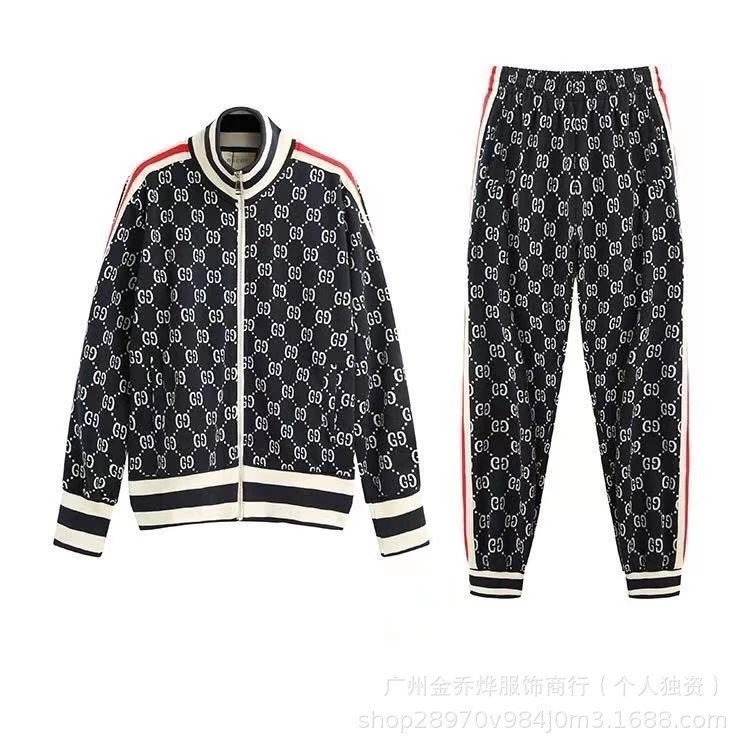 Gucci Tracksuits GG Monogram Stripe Tracksuit image 2