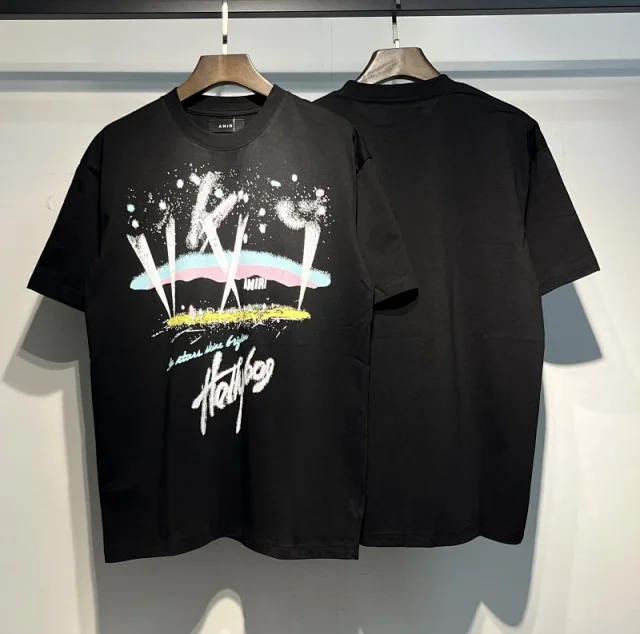 AMIRI T-Shirts Graphic Logo Short-Sleeve T-Shirt product detail image 38