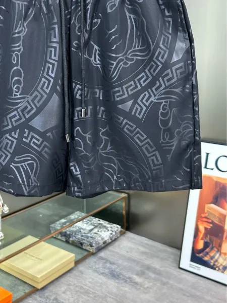 Versace Medusa Print Swim Shorts Black - 5
