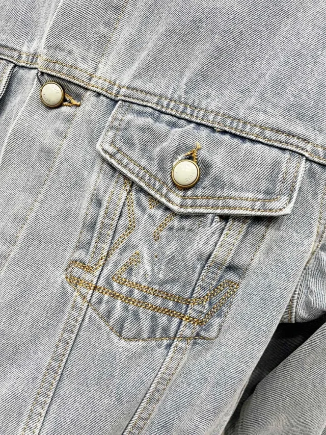 Louis Vuitton Jackets Monogram Denim Jacket product detail image 14