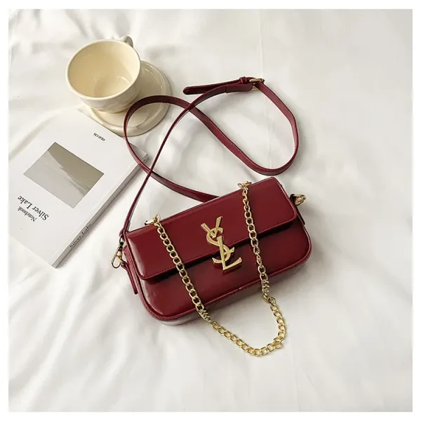 Saint Laurent Toy Loulou Chain Bag Black - 29