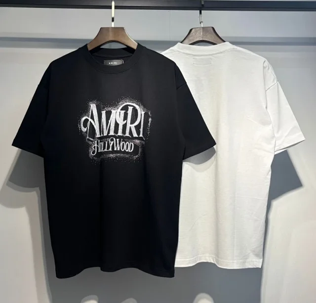 AMIRI T-Shirts Graphic Logo Short-Sleeve T-Shirt product detail image 44