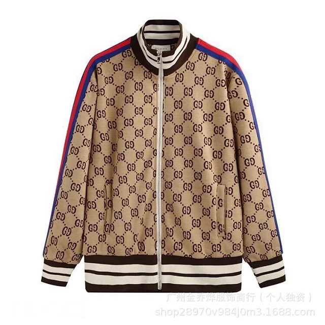 Gucci Tracksuits GG Monogram Stripe Tracksuit product detail image 7