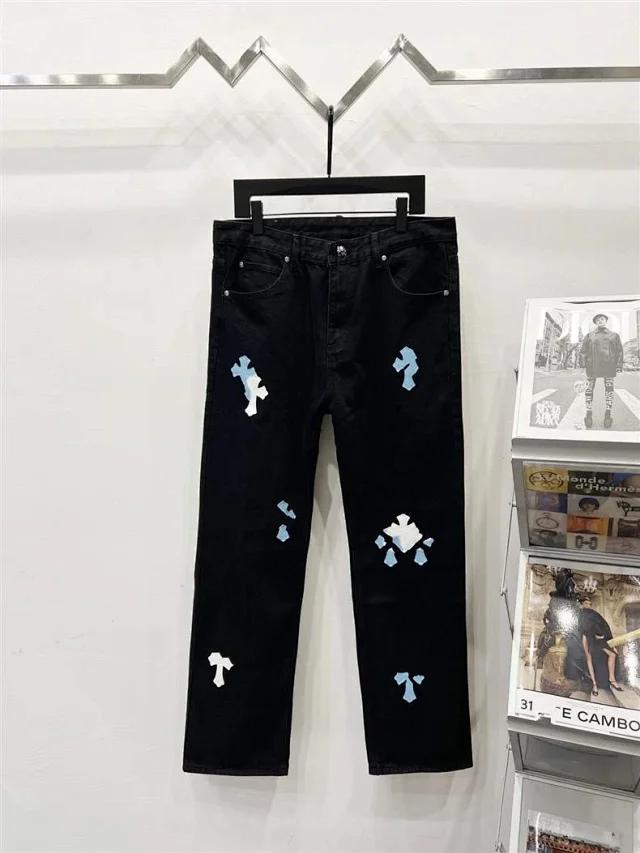 Unbranded Jeans Loose-Fit Cross Patch product detail image 32