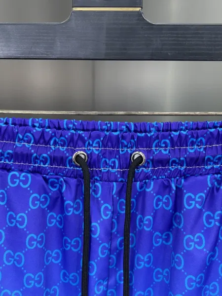 Gucci GG Monogram Print Swim Shorts Lime Green - 55