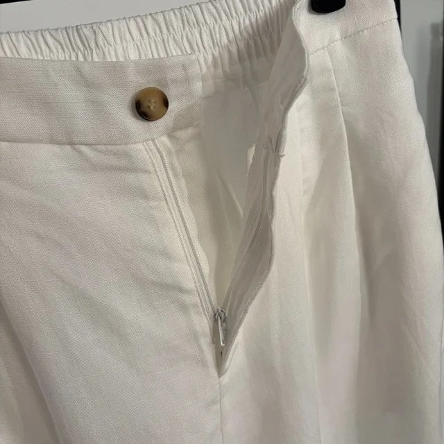 Unbranded Matching Sets Stand-Collar Drawstring-Waist Shirt and Wide-Leg Trousers Set product detail image 8