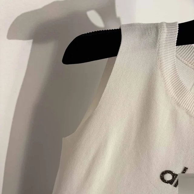 Unbranded Knitwear Sleeveless Rib-Knit Crewneck Top product detail image 8