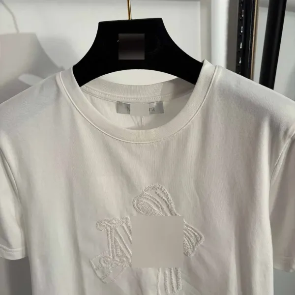 Design Embroidered Graphic T-Shirt Olive Green T-Shirt - 6