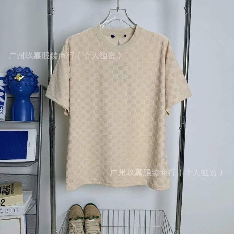 17驴家格子纹提花毛巾