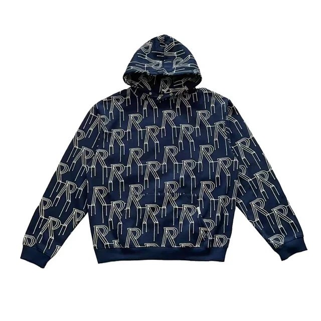 Represent Hoodies & Sweatshirts All-Over R Logo Print Pullover Hoodie product detail image 5