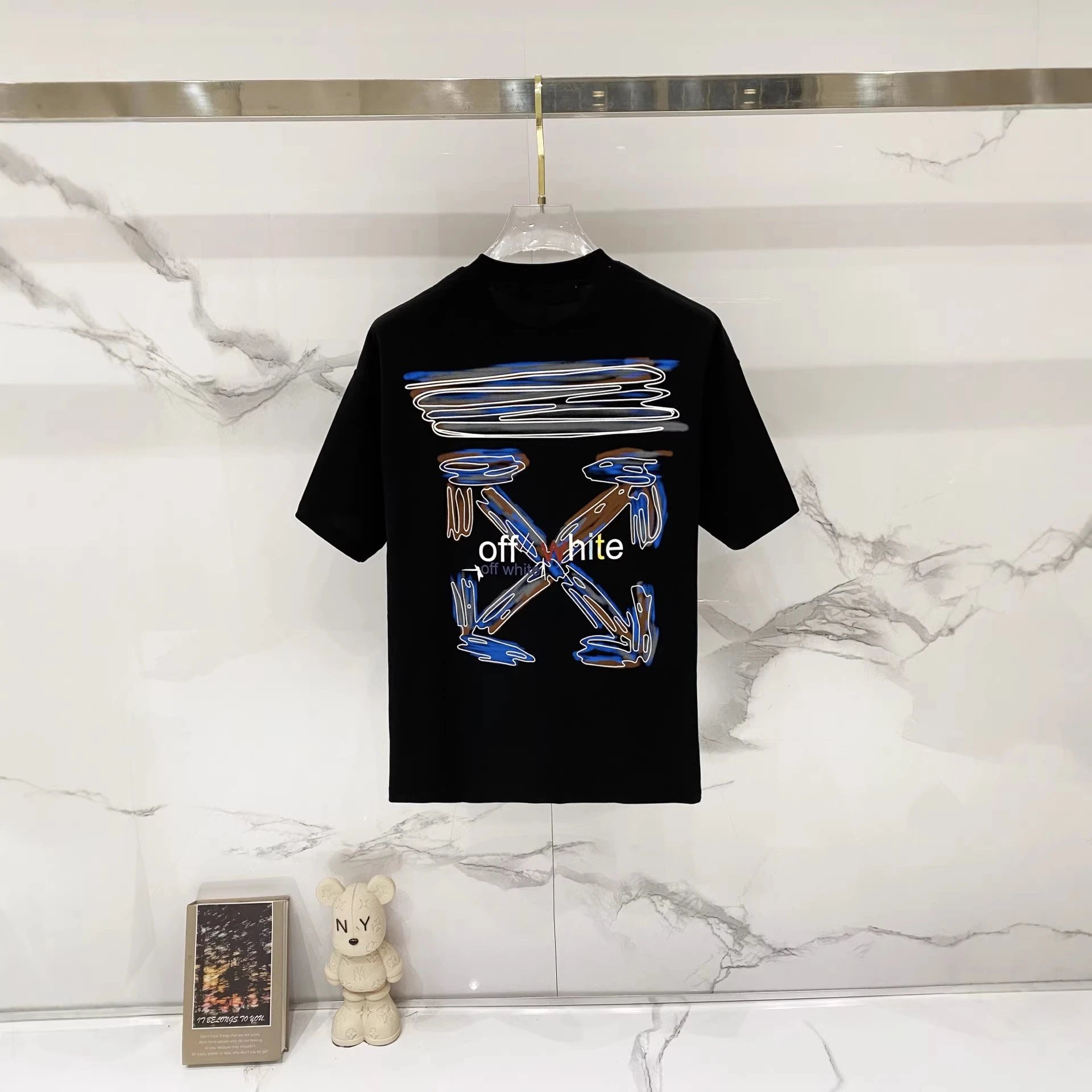 Off-White T-Shirts Short-Sleeve Logo Print image 4
