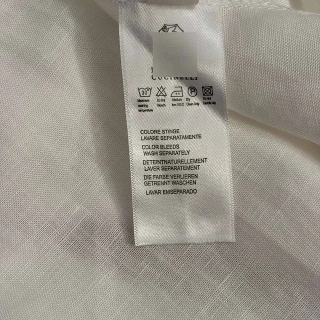 Unbranded Matching Sets Long-Sleeve Collared Shirt and Drawstring Wide-Leg Trousers Set with Beaded Front Panel product detail image 10
