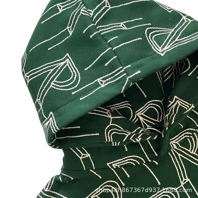 Represent Hoodies & Sweatshirts All-Over R Logo Print Pullover Hoodie product detail image 18