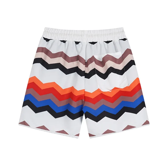 Rhude Shorts Zigzag Stripe Drawstring product detail image 4