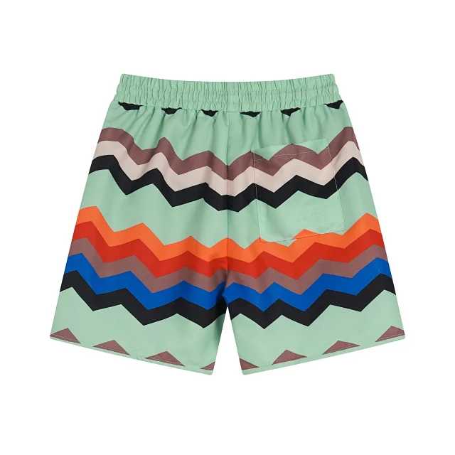 Rhude Shorts Zigzag Stripe Drawstring product detail image 5