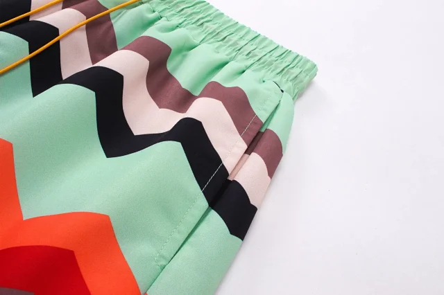 Rhude Shorts Zigzag Stripe Drawstring product detail image 15