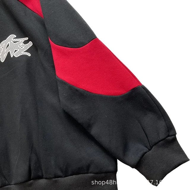 Unbranded Jackets Color-block curved-panel snap-front jacket product detail image 16