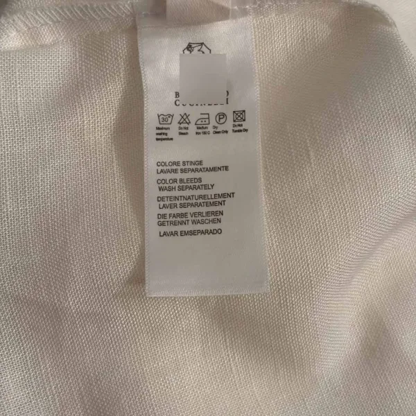 Design Shirt Dress Beige Linen-Blend Shirt-Dress - 12