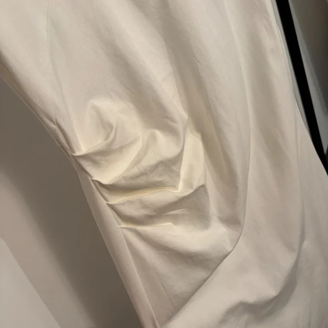 Unbranded Dresses Short-sleeve collared zip-front midi dress with side slit product detail image 5