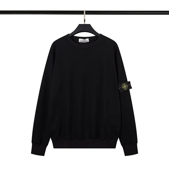 Stone Island Hoodies & Sweatshirts Crewneck Sweatshirt with Compass Badge product detail image 22