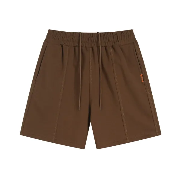 Represent Feature Brown Sweat Shorts - 7
