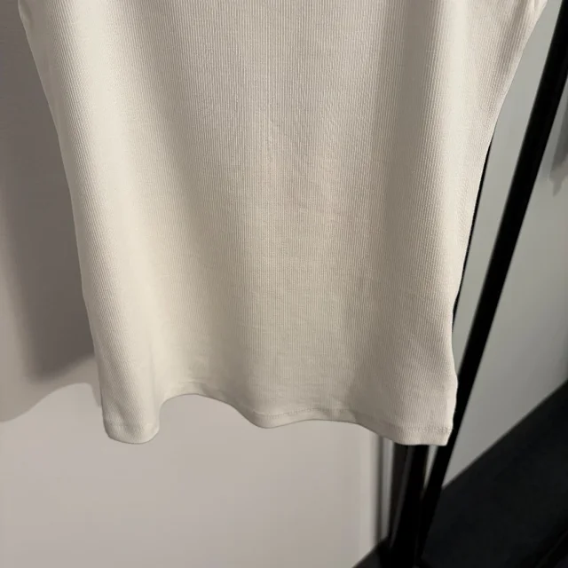 Valentino Vests Ribbed Sleeveless Tank Top product detail image 5