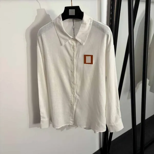 Loewe Square Logo Shirt and Pleated Shorts Set White - 4