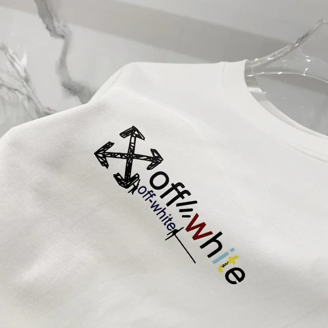Off-White T-Shirts Short-Sleeve Logo Print product detail image 15