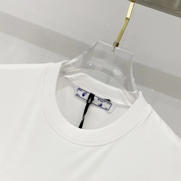 Off-White Arrow Logo T-Shirt Olive Green T-Shirt - 20