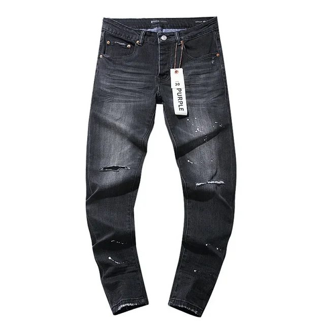 Amiri Jeans Distressed patchwork slim-fit product detail image 19