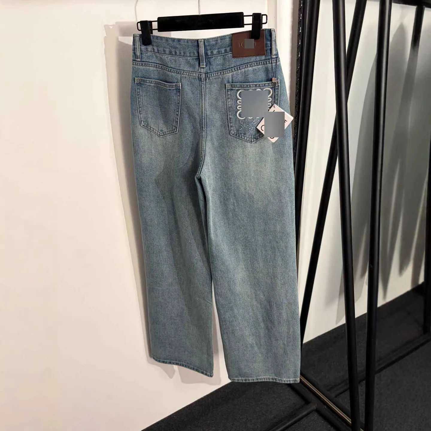 Loewe Denim with embroidered Anagram pocket image 4
