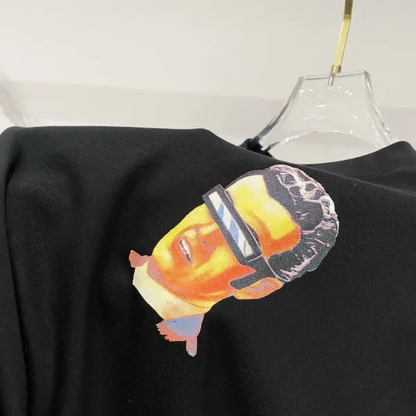 Off-White '99' Impressionism Graphic T-Shirt Black - 28