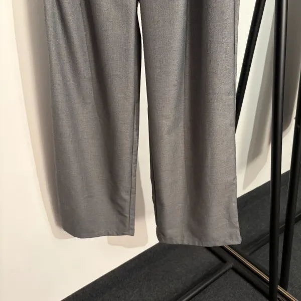 Alexander Wang Wa.n Logo Black Relaxed Fit Pants - 7