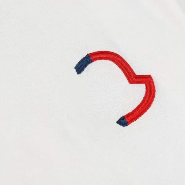 Moncler Logo Print White T-Shirt - 8